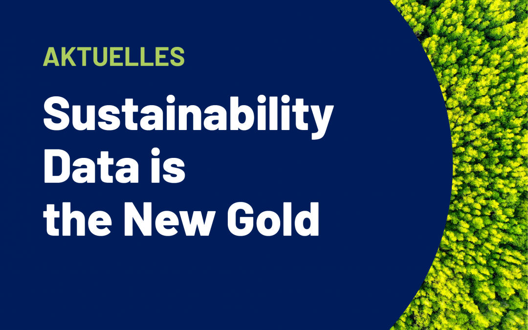 Sustainability Data is the New Gold