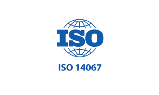 Logo der ISO Norm 14067 für die PCF Berechnung